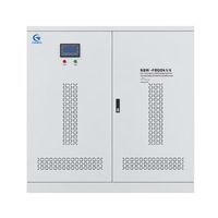 Stabilisateur/Régulateur de tension compensé industriel CE SBW-150kVA SVC triphasé 380V 220V, stabilisateur électrique pour usine