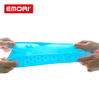 Chaussures de protection imperméables en silicone recyclable antidérapantes pour enfants - Utilisation printemps/été/automne/hiver Protection contre la pluie, la neige, la poussière
