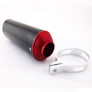 Silenciador de escape CNC de 38mm con abrazadera para 110 125 140 <span class=keywords><strong>150</strong></span> 160 <span class=keywords><strong>CC</strong></span> CRF50 <span class=keywords><strong>Pit</strong></span> Dirt Bikes - Product Image 3