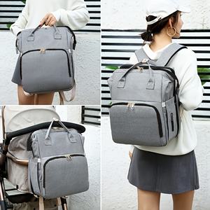 Sac à couches sac à dos, une trousse de toilette multifonctionnelle pour bébé avec porte-bébé et poche isotherme pour biberon - Product Image 2