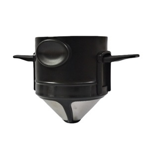 Hiện đại thân thiện với môi cà phê di động lọc <span class=keywords><strong>Cone</strong></span> cấp thực phẩm trà infusers percolators với biểu tượng tùy chỉnh bền vật liệu nhựa - Product Image 1