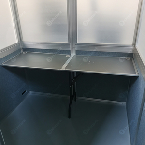 Kkmark 2-х человек переводчик стенд IS04043 Звуконепроницаемая система синхронного перевода для международной конференции - Product Image 5