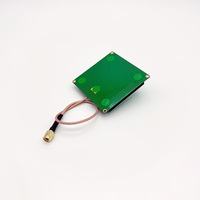 Antenne PCB UHF RFID TH008P 5dBi à circuit imprimé double couche circulaire 80*80*14mm pour la vente au détail intelligente