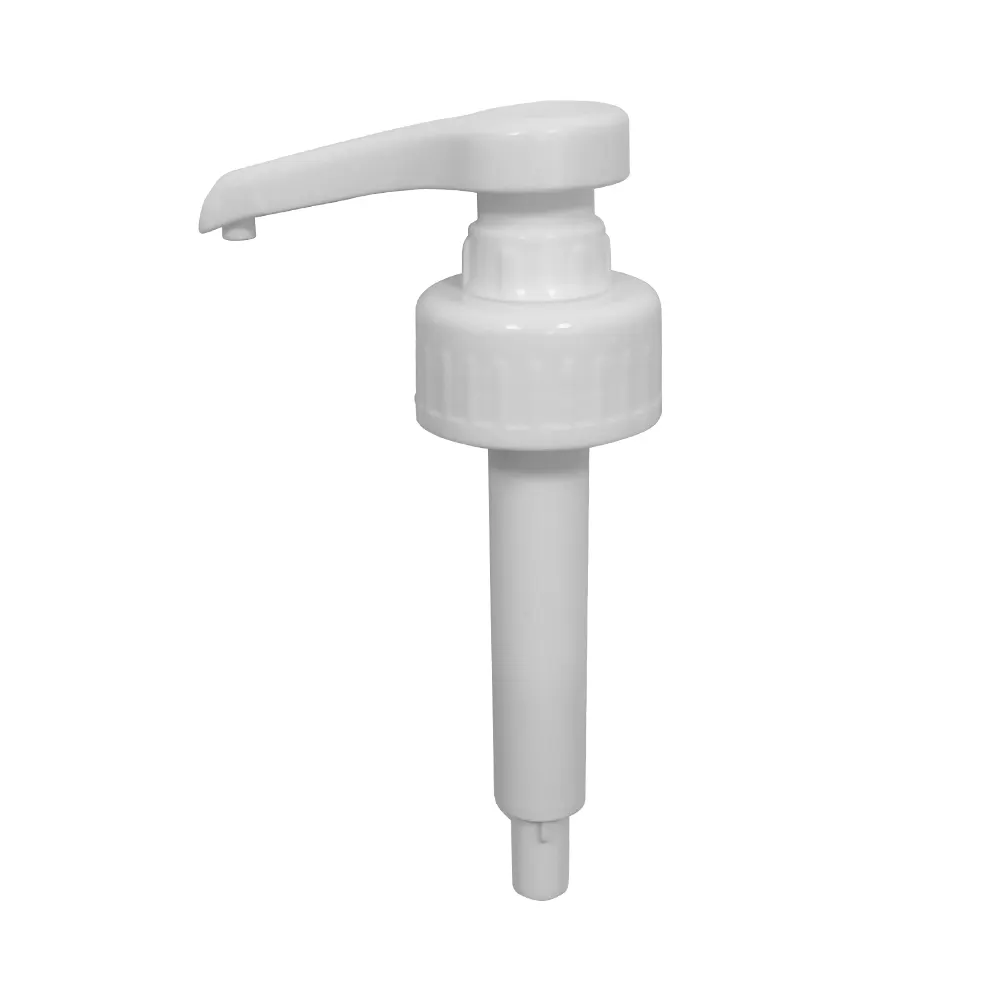 Longan Fabrik Spenderpumpe 38 mm Kunststoff-Spenderpumpe für Flasche Saft-Sirup-Flasche Spenderpumpenrohr 19 cm
