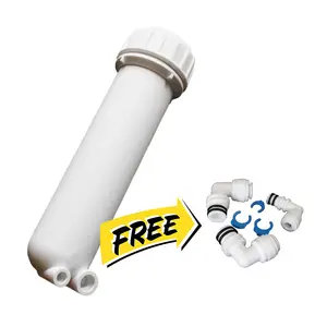 Low Price High Quality 1812 75GPD Household Membrane Housing With All Fittings & Spanner RO Shell