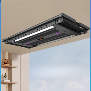 Drying remote control lifting balcony intelligent voice multifunctional telescopic electric drying rack - Product Image 5