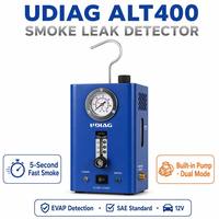 Détecteur de fuite de fumée automobile UDIAG ALT400, localisateur de fuite EVAP, pompe intégrée, détection rapide en 5 secondes, double mode, 12V SAE pour voiture, camion, tuyauterie