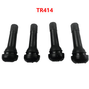 Valve de pneu tubeless TR414 TR413 TR412 en caoutchouc pour voiture de tourisme, norme américaine - Product Image 3