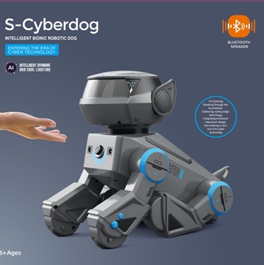 <span class=keywords><strong>CYBER</strong></span> <span class=keywords><strong>DOG</strong></span> 3ÈME GÉNÉRATION pour ÉDITION TECHNOLOGIQUE Plastique pour Enfants ROBOT À TÉLÉCOMMANDE avec Lumière et Son - Product Image 4