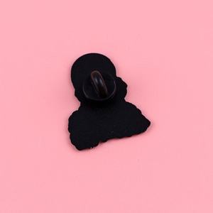 Broche de Metal de Aleación de Zinc, Diseño Kawaii de Oveja del Zodíaco, Esmaltado, con <span class=keywords><strong>Signo</strong></span> de Constelación, para Insignia, con Recubrimiento de Níquel Negro UV - Product Image 4