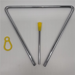 <span class=keywords><strong>Instrument</strong></span> de percussion, aides pédagogiques pour enfants, musique de maternelle, <span class=keywords><strong>triangle</strong></span> en fer de 4 à 12 pouces, cloche triangulaire, <span class=keywords><strong>instrument</strong></span> de musique - Product Image 2
