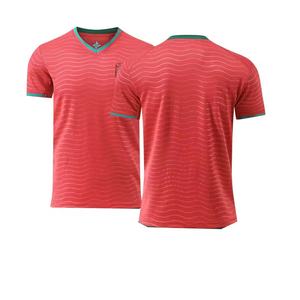 Jersey Sepak Bola Tim Nasional Berkualitas Tinggi Grosir 2026 Pemain No.7 No.21 Jersey Sepak Bola Pria Piala Dunia Portugal Musim - Product Image 6