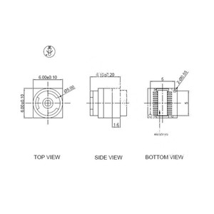 Taidacent-medidor de flujo de agua de 60 grados, circuito de cámara IP, <span class=keywords><strong>Sensor</strong></span> CMOS, placa de módulo de cámara de 0,3mp, módulo de cámara VGA de 24 Pines, GC0309 - Product Image 5