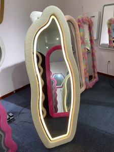 Specchio da pavimento in stile <span class=keywords><strong>Vintage</strong></span> personalizzato <span class=keywords><strong>senza</strong></span> <span class=keywords><strong>cornice</strong></span> prezzo di fabbrica - Product Image 2