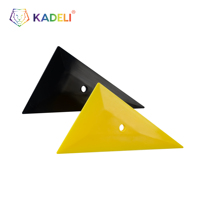 Outil de pose de film teinté pour vitres, raclettes triangulaires et de contour, grattoir à carte, outil de pose de vinyle pour l'habillage de voitures et l'installation de films teintés pour vitres