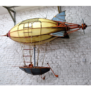 อุปกรณ์แจ้งเตือนสีแดงขนาดใหญ่ <span class=keywords><strong>Kirov</strong></span> Blimp Model Bar,อุปกรณ์ตกแต่งเพดานร้านอาหารสไตล์อุตสาหกรรม - Product Image 3