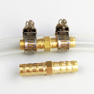 Jinen Copper Pagoda Straight <b>Connector</b> 6 8 10 12 14 16 19mm All Copper <b>Quick</b> Connect For Air Water Oil Hose - Product Image 2
