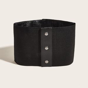 Usine Dames Rue Bretelles Style Super Large Extensible Corset Ceinture Décoration Femmes Noir Cinch <span class=keywords><strong>Taille</strong></span> Punk Ceinture - Product Image 4