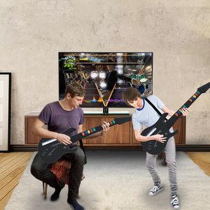 Guitar <span class=keywords><strong>Hero</strong></span> pour Wii Manette sans fil Télécommande pour Guitar <span class=keywords><strong>Hero</strong></span> Wii Rock Band 2 Jeux Guitar <span class=keywords><strong>Hero</strong></span> <span class=keywords><strong>World</strong></span> Tour BundleB - Product Image 6