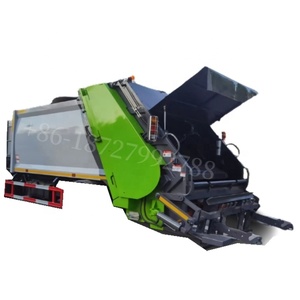 Camión <span class=keywords><strong>de</strong></span> saneamiento exportado a Chile <span class=keywords><strong>de</strong></span> 15 yardas, camiones compactadores <span class=keywords><strong>de</strong></span> basura <span class=keywords><strong>de</strong></span> 15m3 <span class=keywords><strong>de</strong></span> <span class=keywords><strong>recogida</strong></span> <span class=keywords><strong>de</strong></span> <span class=keywords><strong>residuos</strong></span> municipales baratos, estructura <span class=keywords><strong>de</strong></span> carrocería superior - Product Image 4