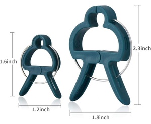 Clips de support réutilisables pour plantes de jardin, 2 tailles réglables pour soutenir les tiges de fleurs, de vigne, de légumes, de tomates grimpantes - Product Image 3