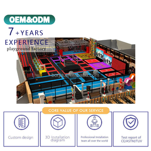 Hot Sale Indoor Children's Soft Play Equipment Set Commercial Children's Playground with Kids <b>Trampoline</b> - Product Image 3