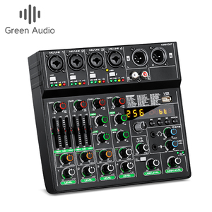 Mixer Audio per DJ GAX-GT6 con Scheda Audio Integrata e 256DSP Console di Missaggio per Home Music - Product Image 1