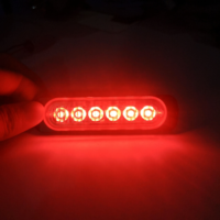 Feux de gabarit DXZ I-CL-6LED DC 12V 6SMD LED à montage en surface, ambre, rouge, blanc, feux de signalisation pour remorque, feux de signalisation latéraux