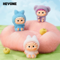 Vente en gros transfrontalière Nouveauté 2026 HEYONE OZAI MINI Abri pour animaux en fourrure PVC Peluche Échelle 1/12 Boîte mystère Collection Cadeau à Exposer