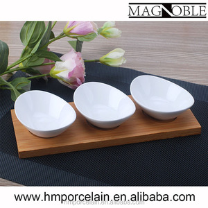 2017 <span class=keywords><strong>Lot</strong></span> <span class=keywords><strong>de</strong></span> 3 Collation Plateau Carré En Céramique En Forme <span class=keywords><strong>De</strong></span> Mini <span class=keywords><strong>Bol</strong></span> Ensemble <span class=keywords><strong>de</strong></span> Service - Product Image 3