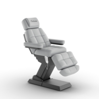 Table de massage et lit de beauté électrique en cuir à 3 moteurs, très prisé, pour extensions de cils et soins du visage, mobilier de salon de luxe