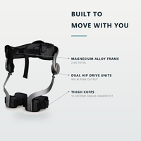 Exosquelette médical pour membres inférieurs, dispositif d'assistance à la marche pour hémiplégie post-AVC, robot de rééducation à la marche motorisé pour adultes et seniors