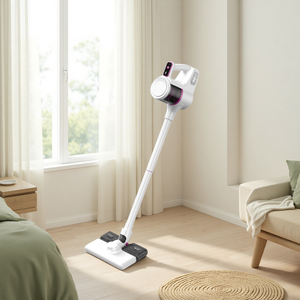 เครื่องดูดฝุ่นไร้สาย 5 in 1 ดูดฝุ่นแรง ใช้งานได้ทั้งในบ้านและรถยนต์ เงียบพิเศษ กำจัดไรฝุ่น แปรงปัดขนสัตว์เลี้ยง - Product Image 1