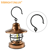 Portable De Poche Huile Rétro Kérosène Lanterne IP44 160LM Camping Flamme Lumière Extérieure Intérieur Veilleuses Camping Lampe