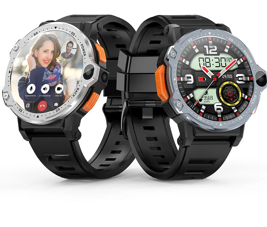 Android cuộc gọi điện thoại Smartwatch nhà sản xuất người đàn ông GPS 4 gam Đồng hồ thông minh với khe cắm thẻ Sim