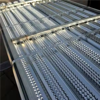 Grillage métallique hybride à nervures pour coffrage permanent en béton, galvanisé à chaud, pour la construction de béton et de plâtre, à prix bas