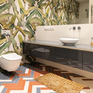 Modern solid non-slip foldable <b>roll</b> bamboo bathroom <b>mat</b>, shower room non-slip <b>mat</b>, balcony and kitchen floor <b>mat</b>. - Product Image 3