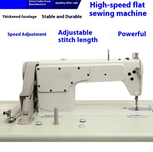 High-Speed Industrial <b>Sewing</b> Machine New Flat-Bed <b>for</b> Thick Thin <b>Materials</b> Lock Stitch <b>Sewing</b> Machine With Table Flat-bed Indust - Product Image 4