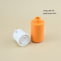 Flacon pompe sans air en PETG de 30 ml et 50 ml, flacon cosmétique vide, flacon sous vide pour lotion et sérum, emballage cosmétique
