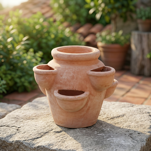 Vintage Design High Quality Terracotta Flower Vase Planters Ceramic Unique Home Garden Decor Floor Usage Terracotta Flower <b>Pots</b> - Product Image 3