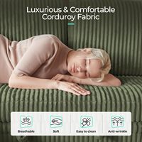 Sofá Cama Modular Moderno de Tela para el Hogar, Sofá Convertible en Cama con Carga USB, en Forma de L para Sala de Estar