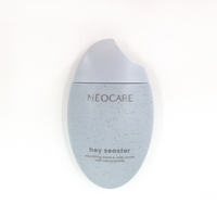 Crème anti-cernes blanche personnalisée de luxe de 50ml pour soins de la peau Tube de 50ml en plastique à presser avec bouchon Bouteille de crème nourrissante pour écran solaire Pe/Pp