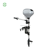 Motor Tempel Listrik 1200W 48V 4HP Baru untuk Kapal Nelayan Besar & Kayak Tiup Mesin Tanpa Sikat