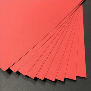 factory supplier 100% wood pulp red paper red wrapping paper