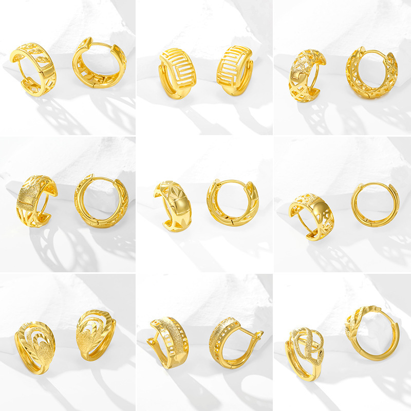 A00910047 Xuping Jewelry Inlaid with Colored