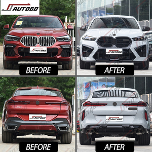 Conversione di modifica automatica PP ABS materiale retrofit Kit corpo per BMW X6 serie G06 2020 2021 2022 aggiornamento a 2023 X6M F96 LCI - Product Image 2
