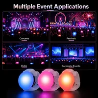 Pulsera LED con Control Remoto al por Mayor, Brazalete Intermitente de PP para Fiestas Corporativas, Bodas e Interacción
