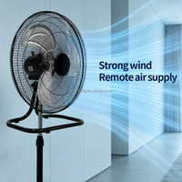 Ventilateur électrique d'extérieur de 18 pouces, ventilateur sur pied 3-en-1 avec 3 vitesses et jet d'air longue portée, fabricant