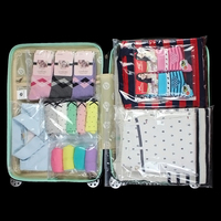 Pochette zip-lock imprimée personnalisée sac d'emballage en plastique givré refermable avec trous d'aération pour chaussures robes tapis literie