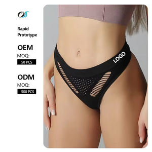 Biancheria intima a vita bassa senza cuciture da donna all'ingrosso perizoma traforato traspirante mutandine senza tracce per <span class=keywords><strong>ragazze</strong></span> - Product Image 1